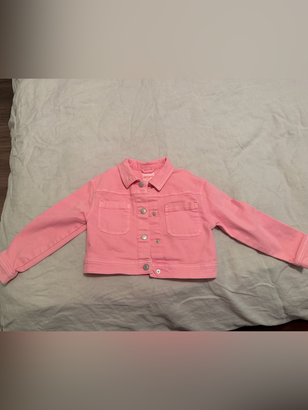 Cat & Jack Bubblegum Pink Denim Jacket